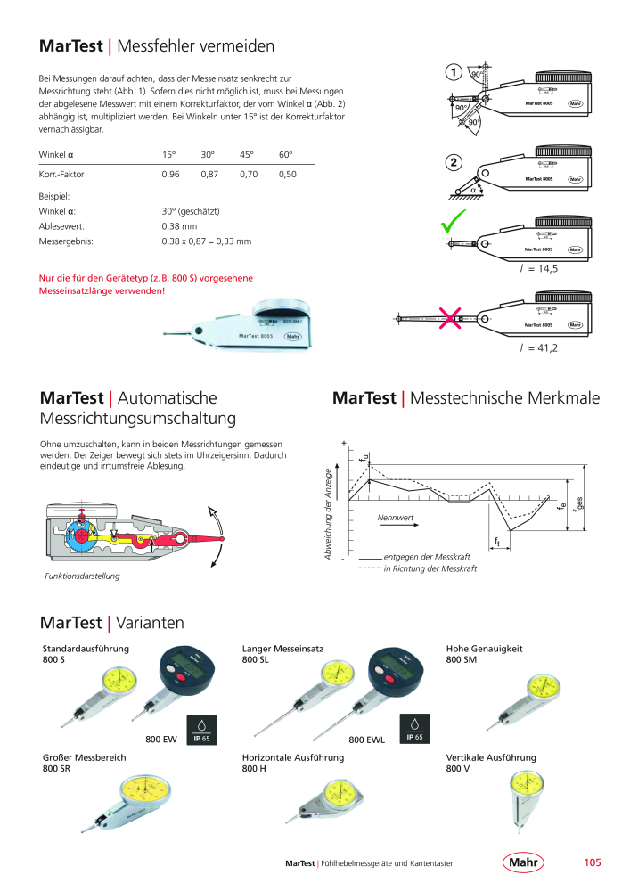 Mahr - Hauptkatalog NR.: 20198 - Seite 109