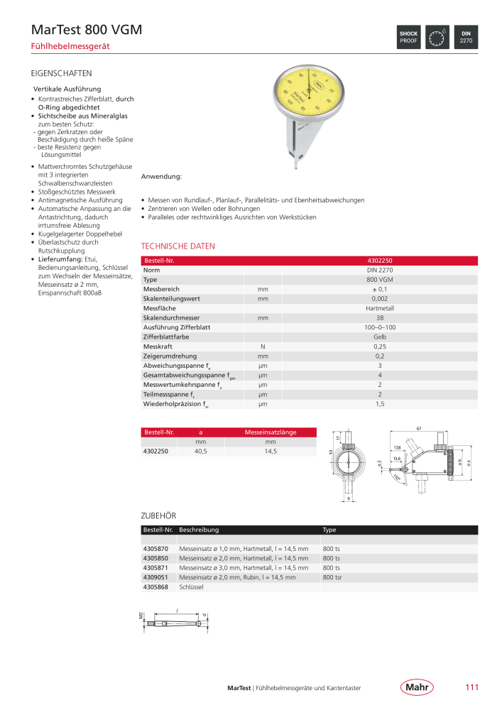 Mahr - Hauptkatalog NO.: 20198 - Page 115