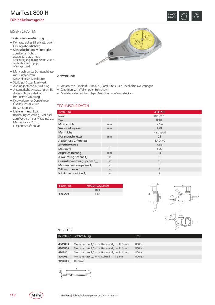 Mahr - Hauptkatalog NO.: 20198 - Page 116