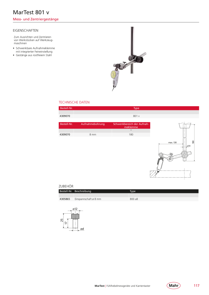 Mahr - Hauptkatalog NR.: 20198 - Seite 121