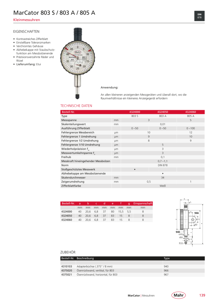 Mahr - Hauptkatalog NR.: 20198 - Seite 143