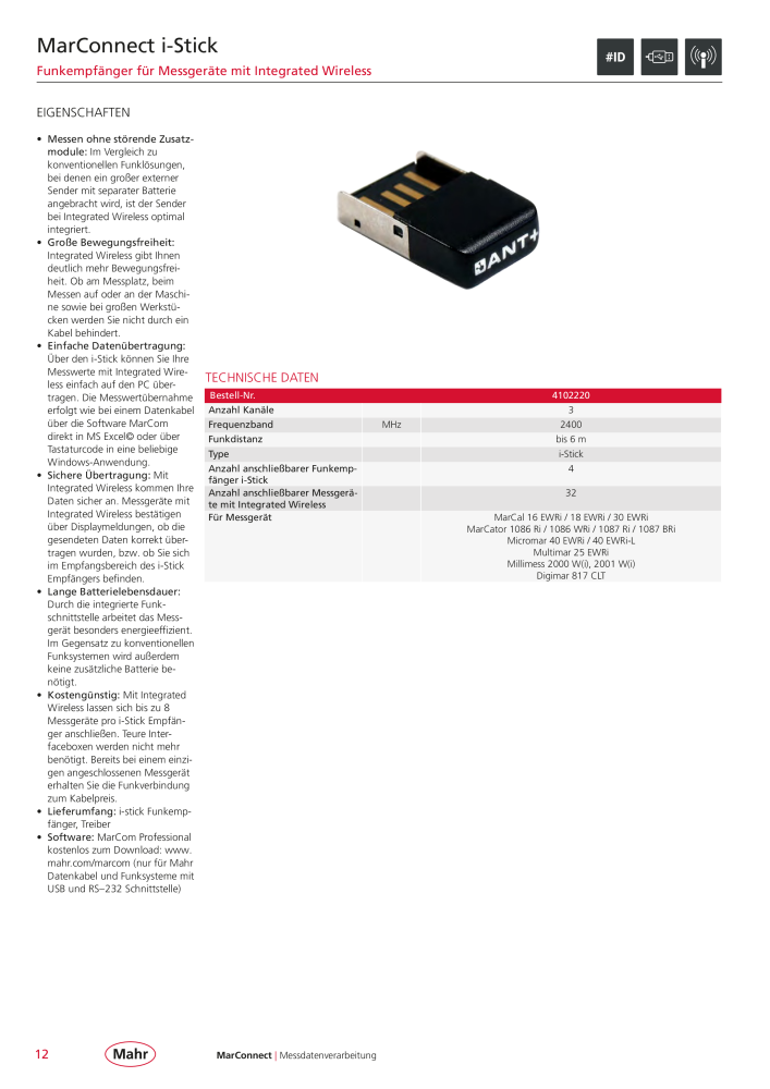 Mahr - Hauptkatalog NR.: 20198 - Seite 16