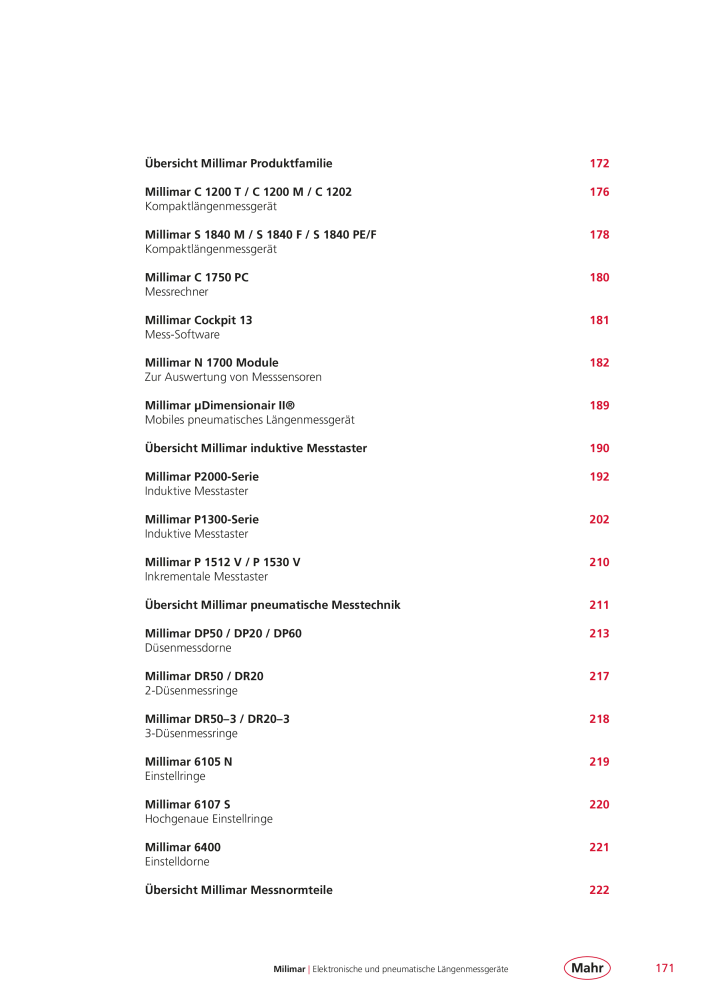Mahr - Hauptkatalog Nb. : 20198 - Page 175