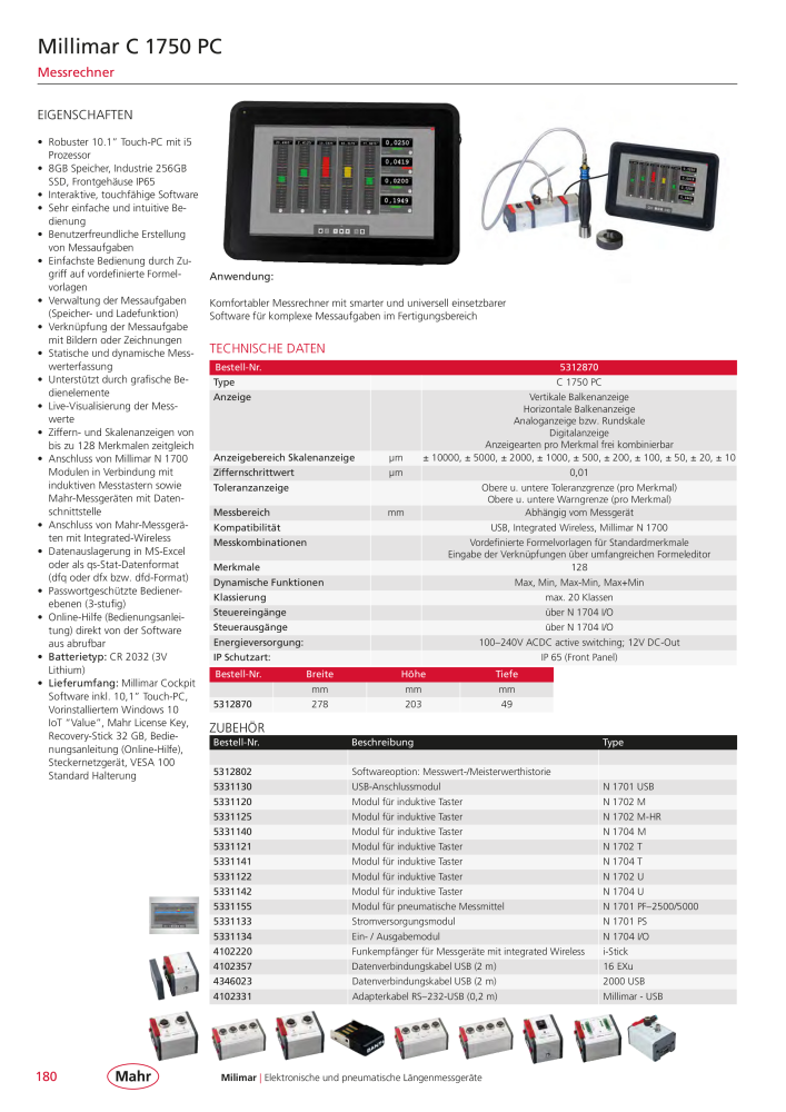 Mahr - Hauptkatalog n.: 20198 - Pagina 184