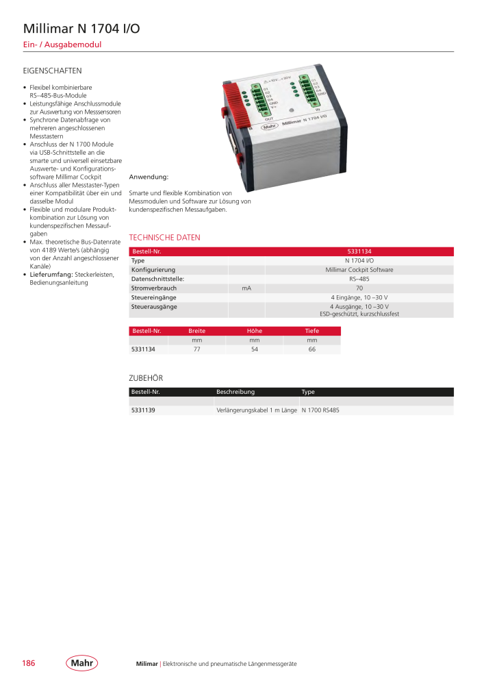 Mahr - Hauptkatalog Nb. : 20198 - Page 190