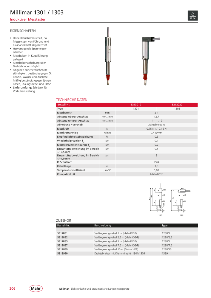 Mahr - Hauptkatalog NR.: 20198 - Seite 210