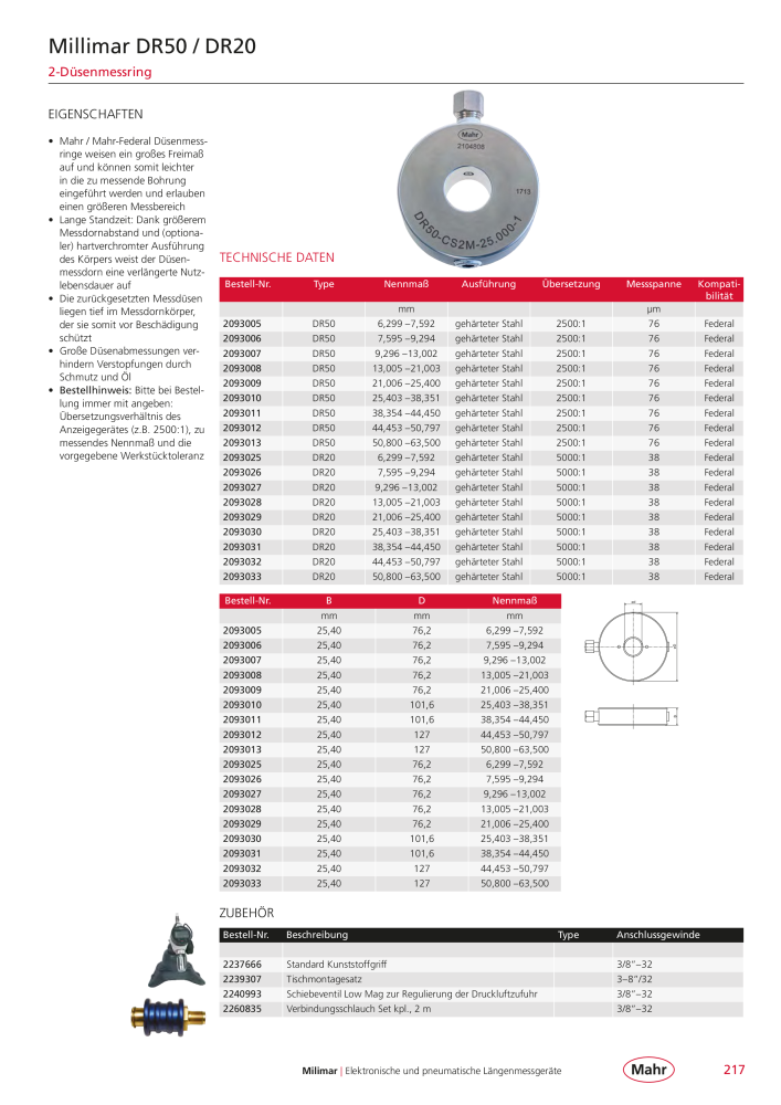 Mahr - Hauptkatalog NR.: 20198 - Seite 221