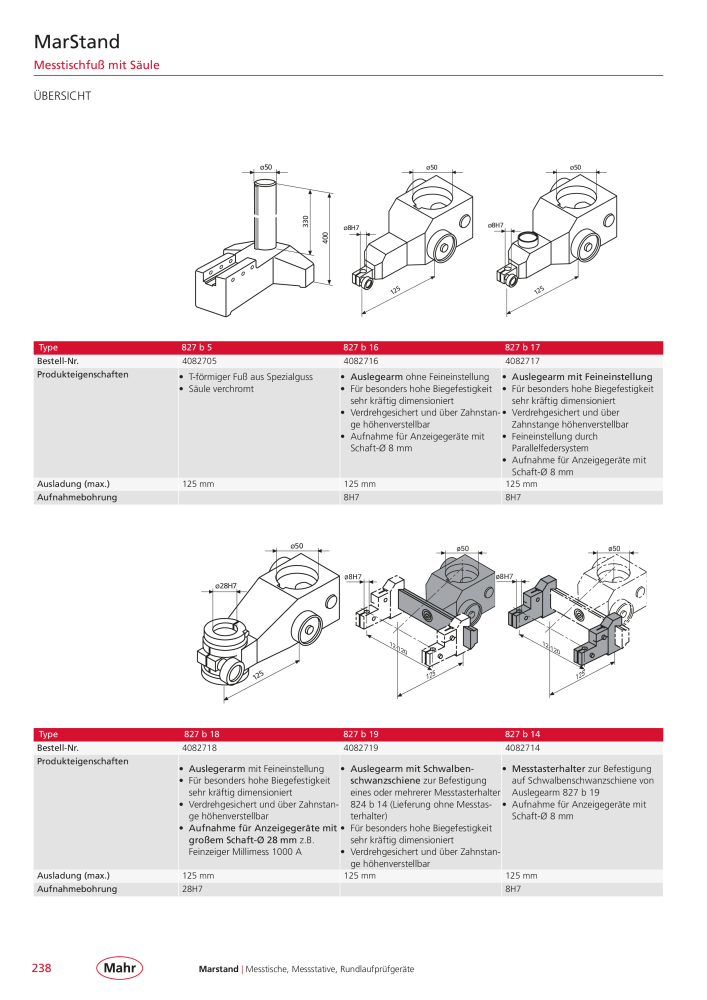 Mahr - Hauptkatalog Nb. : 20198 - Page 242