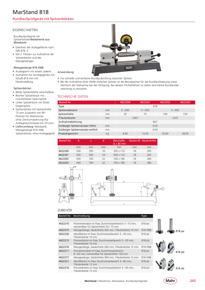 Mahr - Hauptkatalog NR.: 20198 - Seite 247