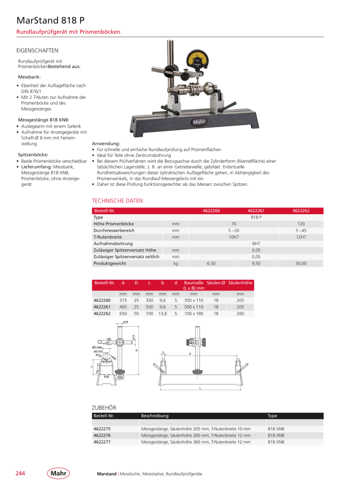 Mahr - Hauptkatalog NR.: 20198 - Seite 248