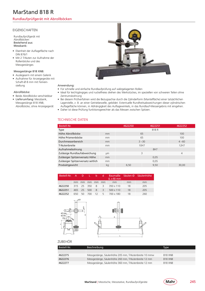 Mahr - Hauptkatalog NR.: 20198 - Seite 249