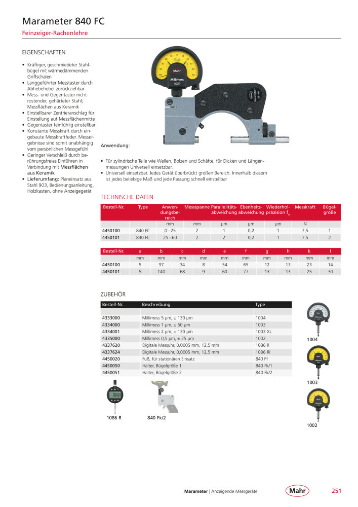 Mahr - Hauptkatalog NR.: 20198 - Seite 255