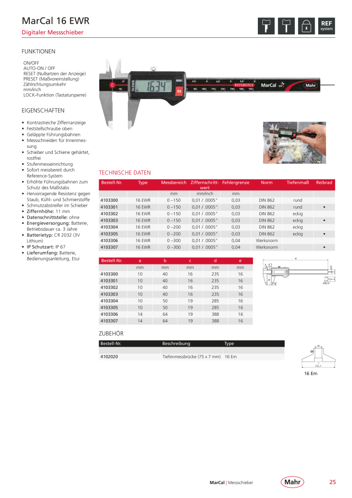 Mahr - Hauptkatalog NR.: 20198 - Seite 29