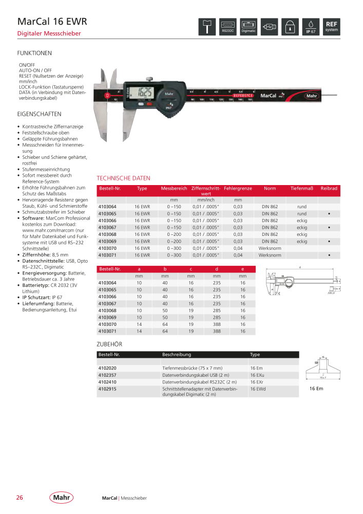 Mahr - Hauptkatalog NO.: 20198 - Page 30