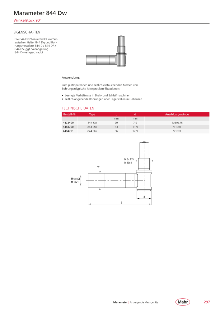 Mahr - Hauptkatalog NR.: 20198 - Seite 301