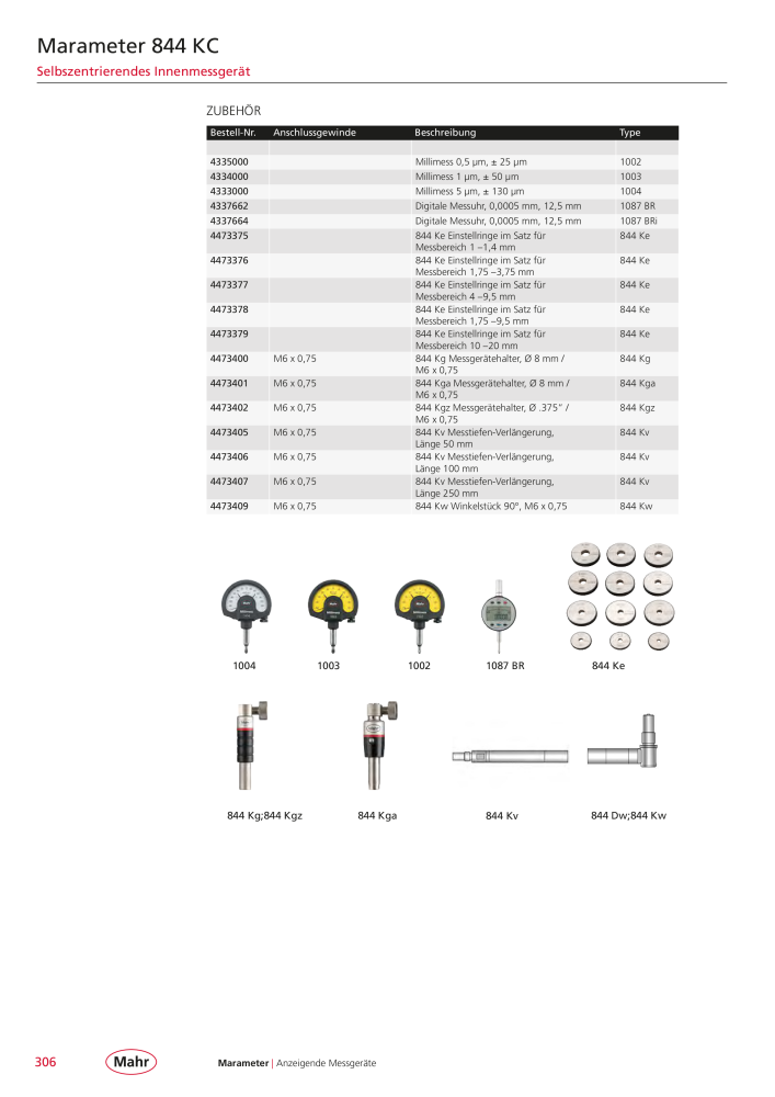 Mahr - Hauptkatalog NR.: 20198 - Strona 310