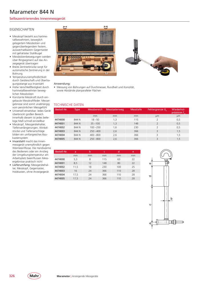 Mahr - Hauptkatalog NR.: 20198 - Seite 330