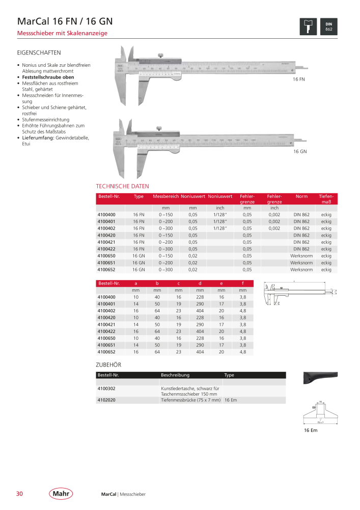 Mahr - Hauptkatalog NO.: 20198 - Page 34