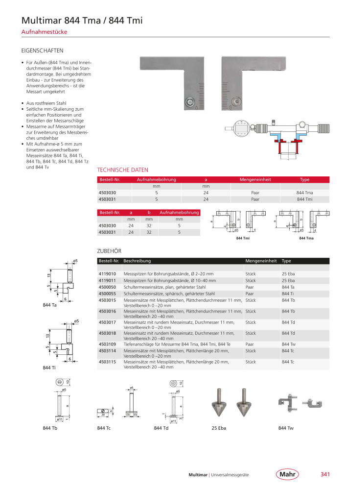 Mahr - Hauptkatalog NR.: 20198 - Strona 345