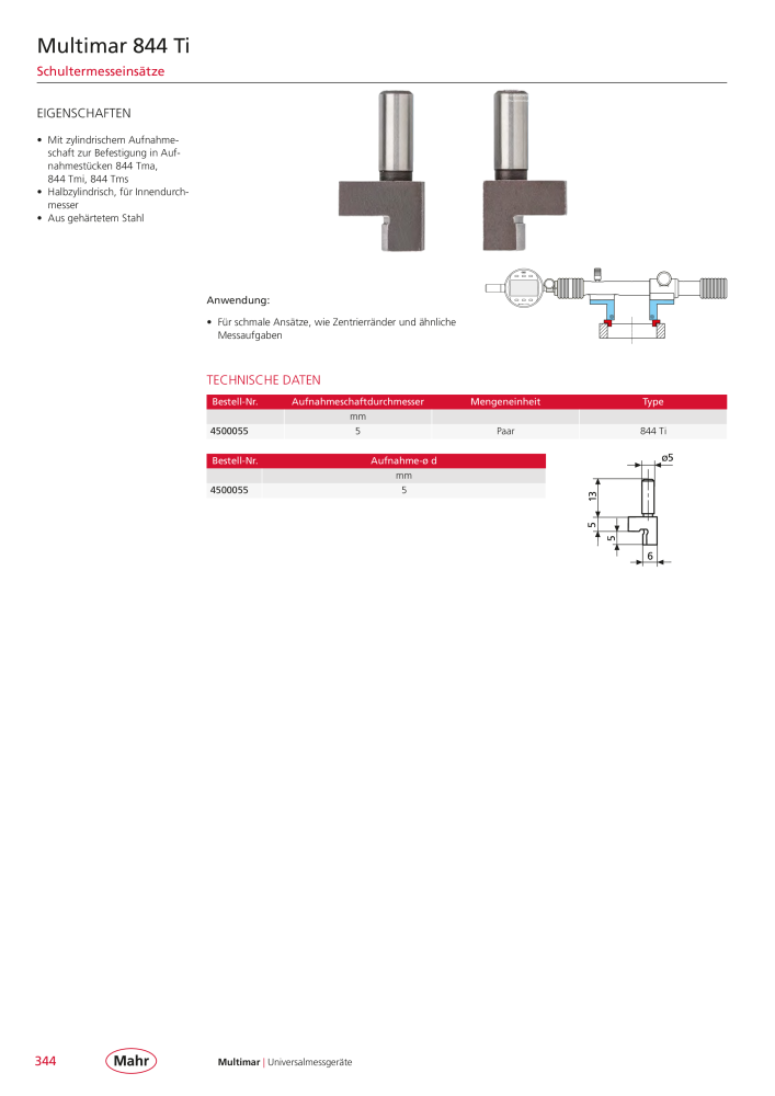 Mahr - Hauptkatalog NR.: 20198 - Seite 348