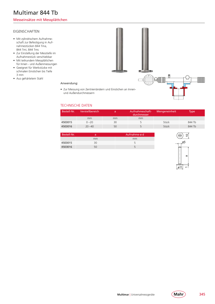 Mahr - Hauptkatalog NR.: 20198 - Strona 349