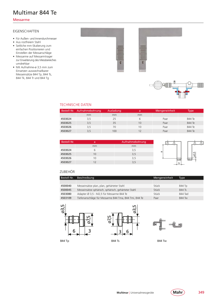 Mahr - Hauptkatalog NR.: 20198 - Seite 353