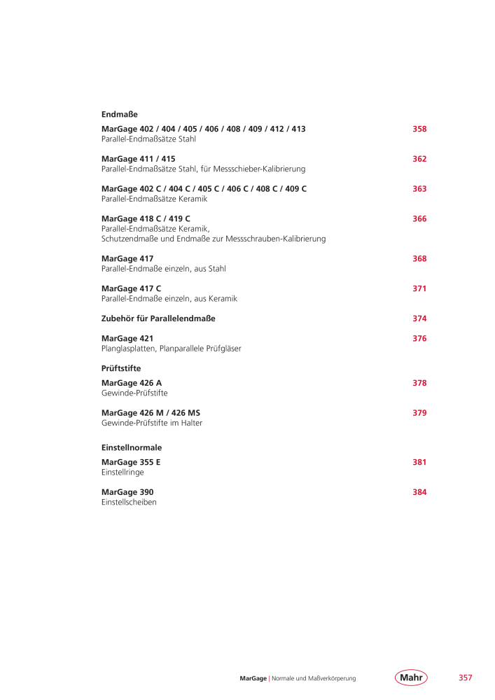 Mahr - Hauptkatalog Nb. : 20198 - Page 361