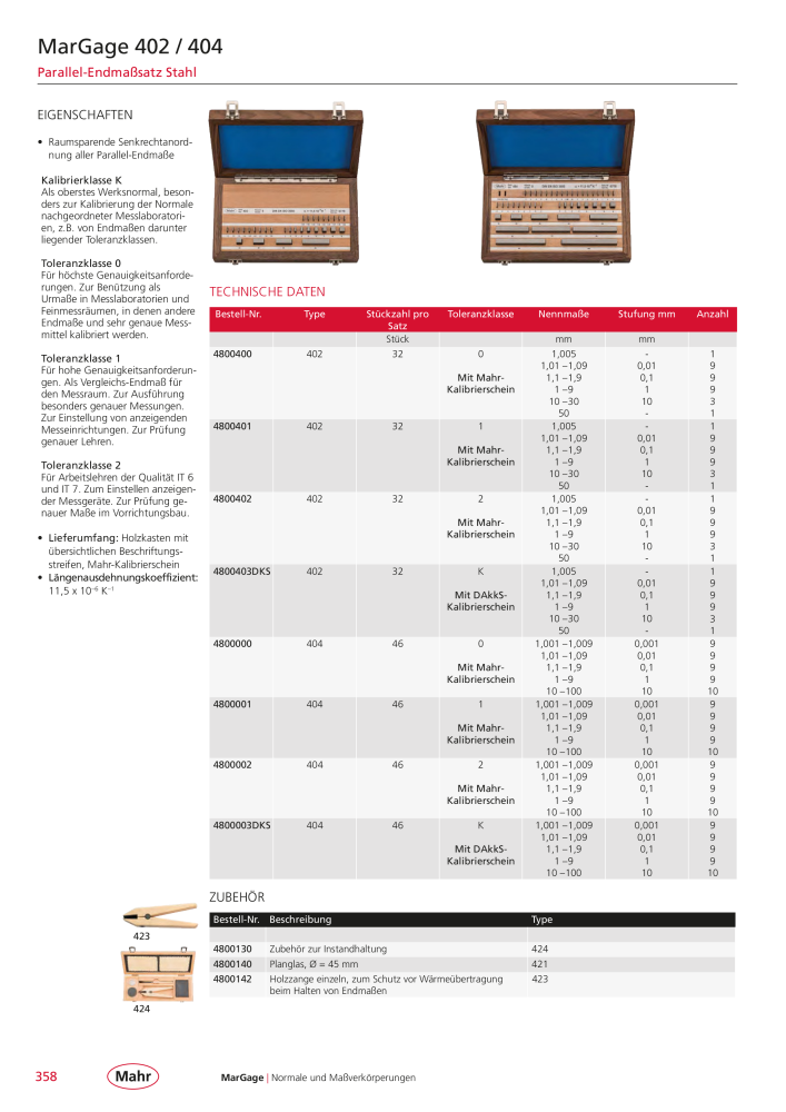 Mahr - Hauptkatalog NR.: 20198 - Seite 362