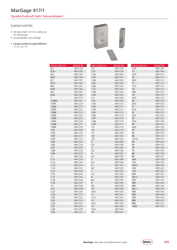 Mahr - Hauptkatalog NR.: 20198 - Strona 373