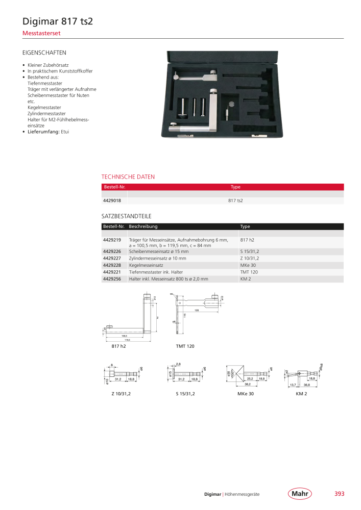 Mahr - Hauptkatalog Nb. : 20198 - Page 397