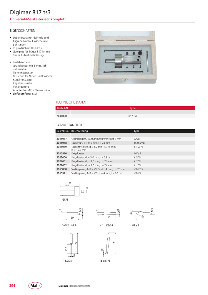 Mahr - Hauptkatalog NO.: 20198 - Page 398