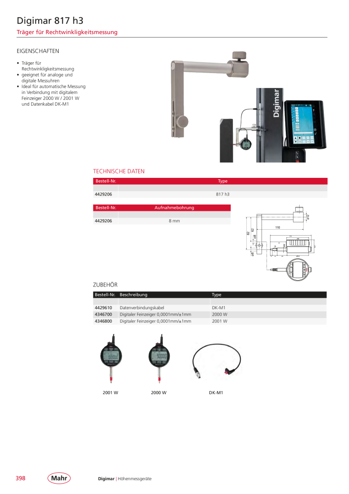 Mahr - Hauptkatalog NR.: 20198 - Seite 402