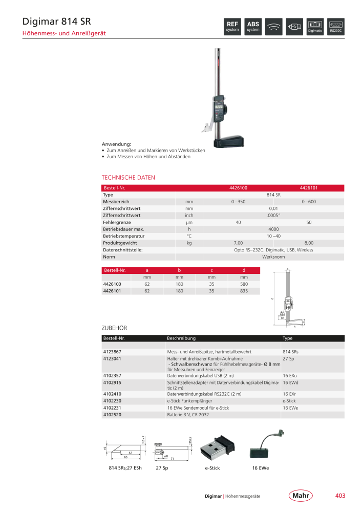 Mahr - Hauptkatalog NR.: 20198 - Strona 407