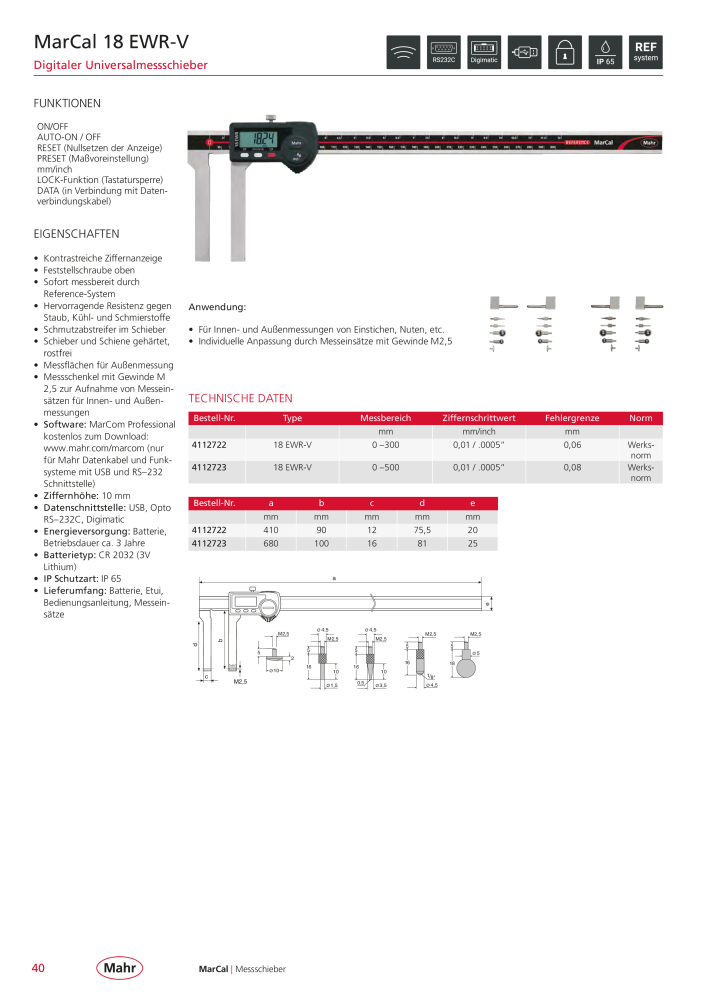 Mahr - Hauptkatalog NR.: 20198 - Seite 44