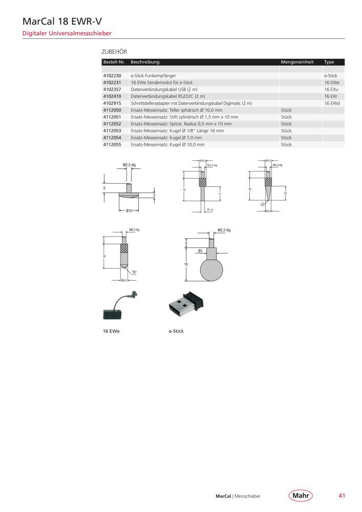 Mahr - Hauptkatalog NR.: 20198 - Seite 45