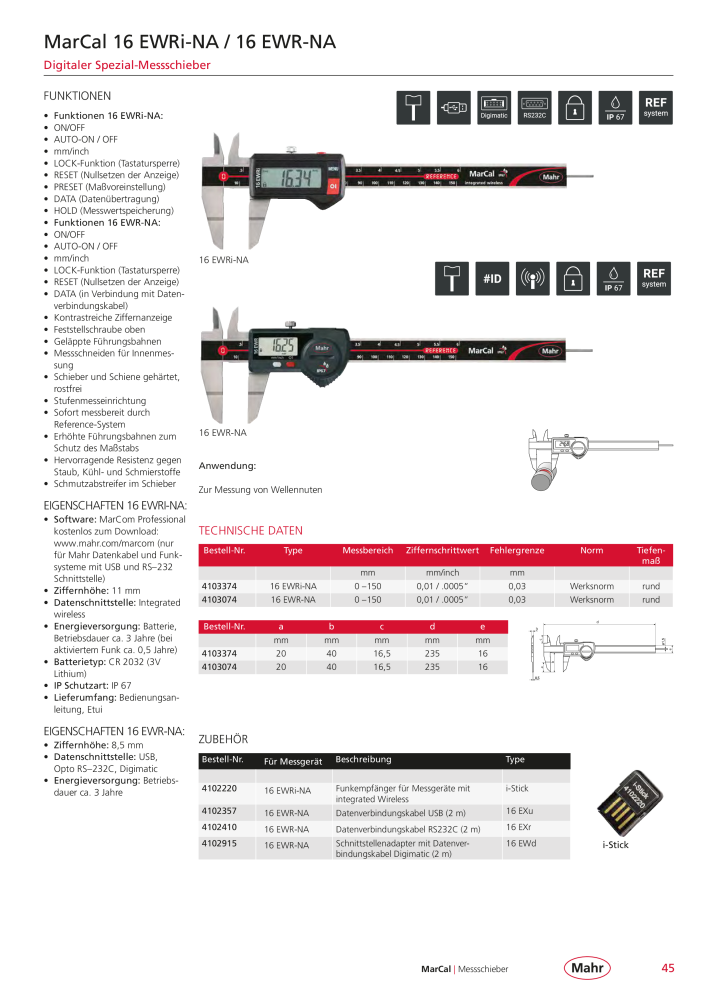 Mahr - Hauptkatalog NR.: 20198 - Seite 49