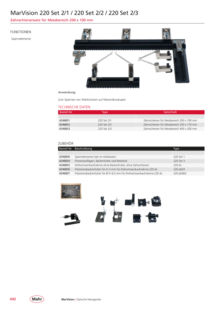 Mahr - Hauptkatalog NR.: 20198 - Seite 494