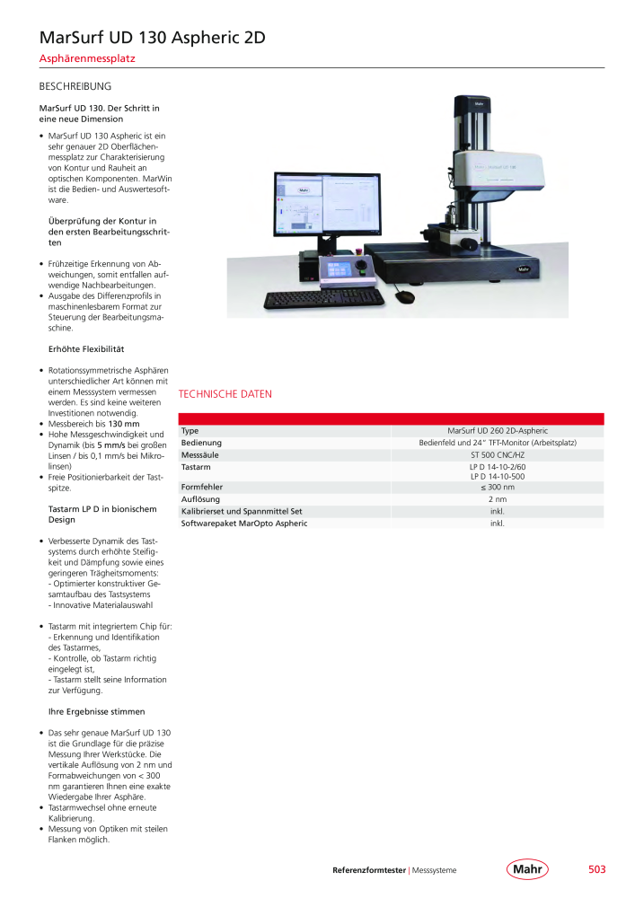 Mahr - Hauptkatalog NR.: 20198 - Seite 507