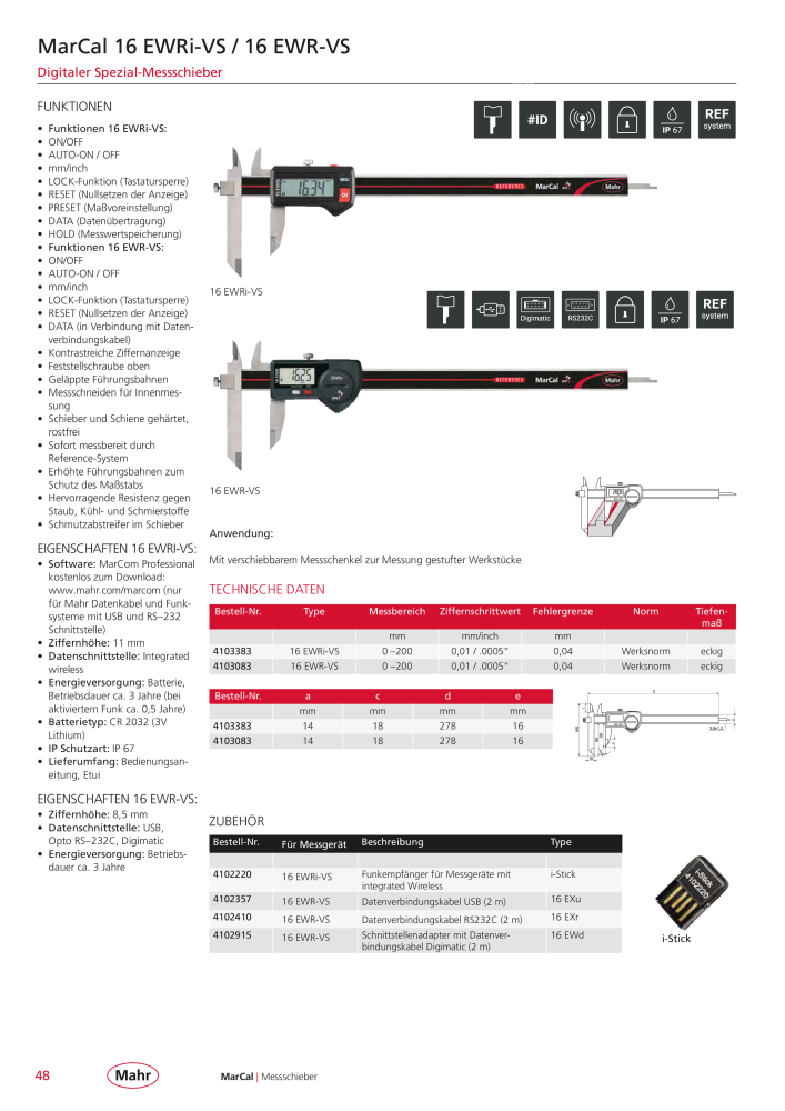 Mahr - Hauptkatalog NR.: 20198 - Strona 52