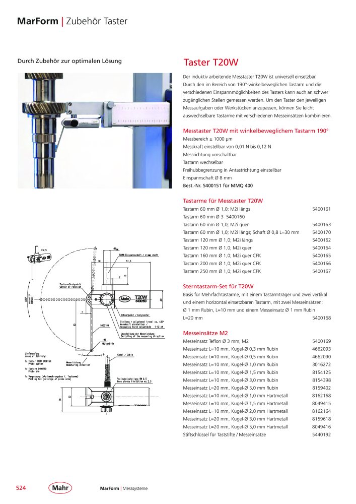 Mahr - Hauptkatalog NR.: 20198 - Seite 528