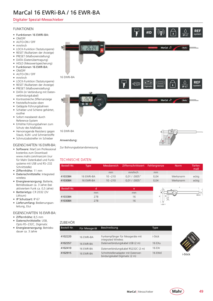 Mahr - Hauptkatalog NO.: 20198 - Page 53