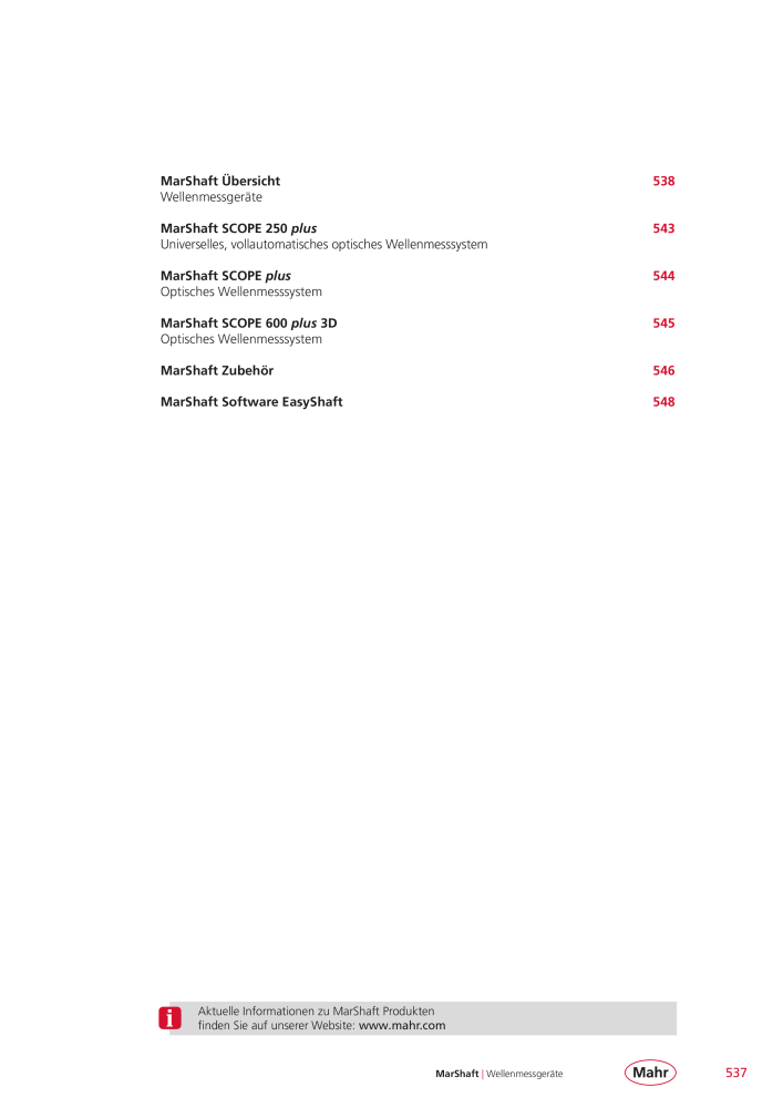 Mahr - Hauptkatalog NR.: 20198 - Seite 541