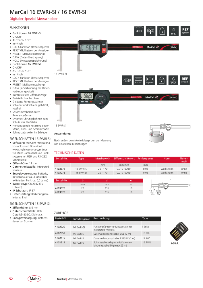 Mahr - Hauptkatalog NR.: 20198 - Seite 56