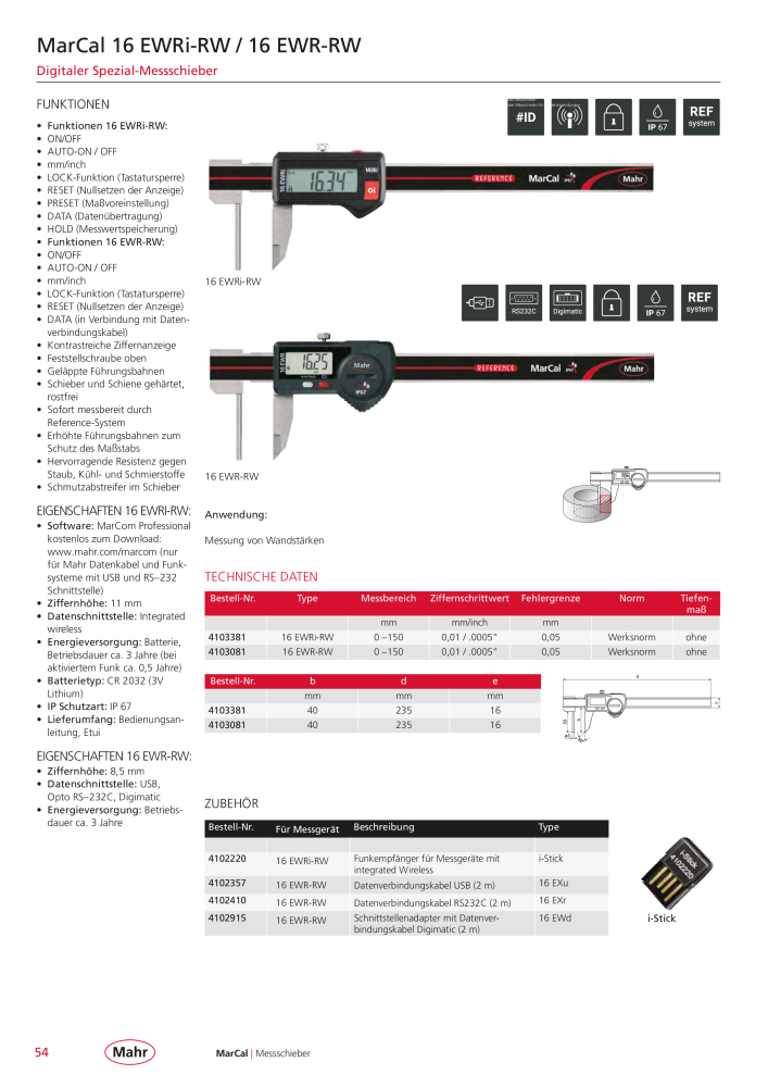 Mahr - Hauptkatalog Nb. : 20198 - Page 58