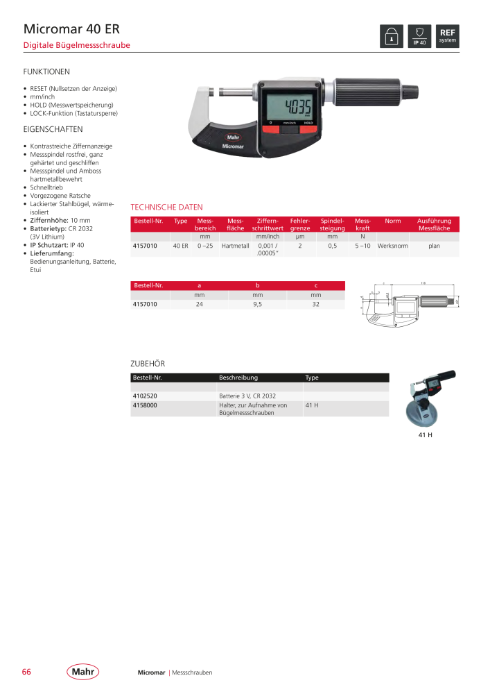 Mahr - Hauptkatalog NR.: 20198 - Seite 70