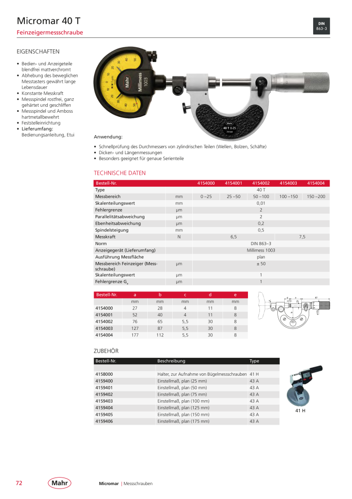 Mahr - Hauptkatalog NO.: 20198 - Page 76