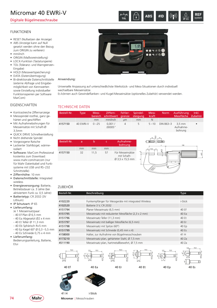 Mahr - Hauptkatalog n.: 20198 - Pagina 78