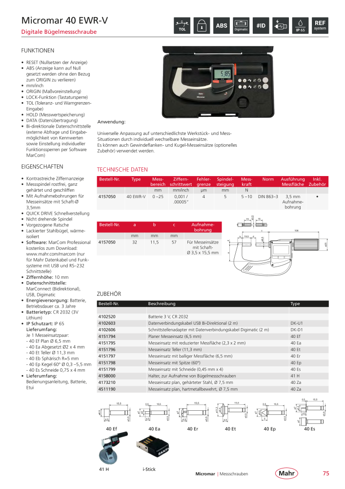 Mahr - Hauptkatalog n.: 20198 - Pagina 79