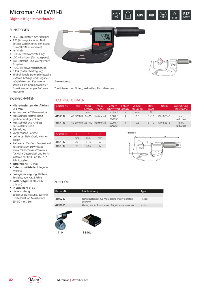 Mahr - Hauptkatalog NR.: 20198 - Seite 86