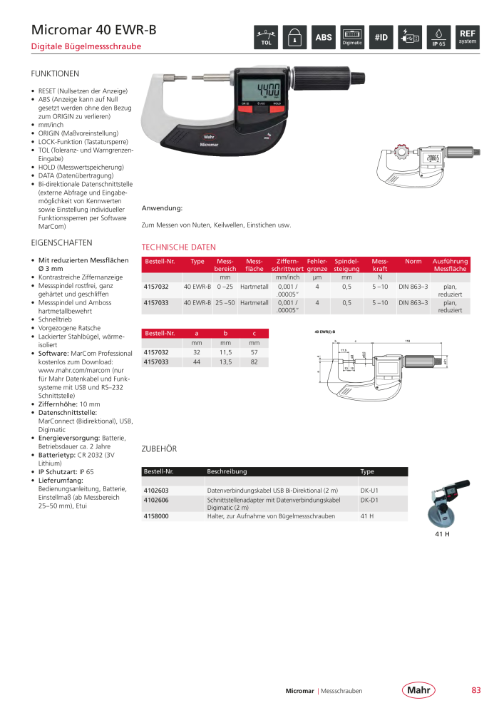 Mahr - Hauptkatalog NO.: 20198 - Page 87